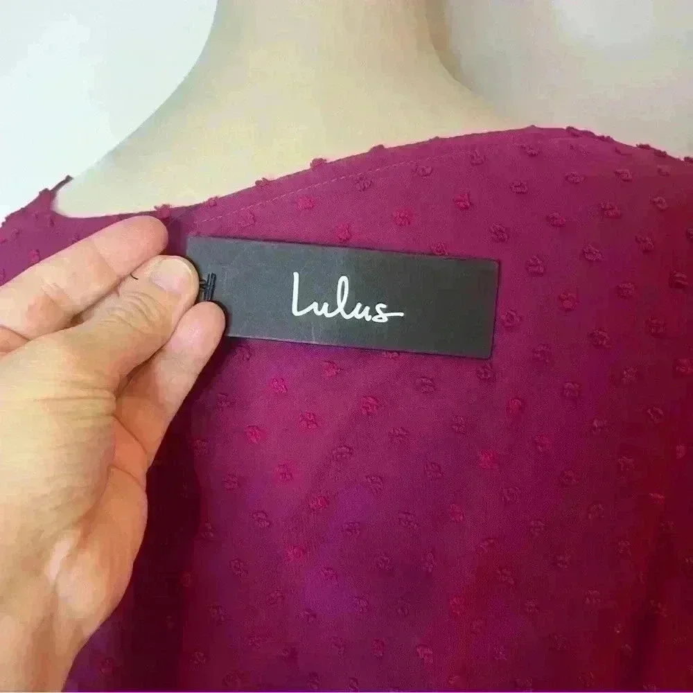 Lulu's Ruffled Midi Dress - Picture 9 of 15